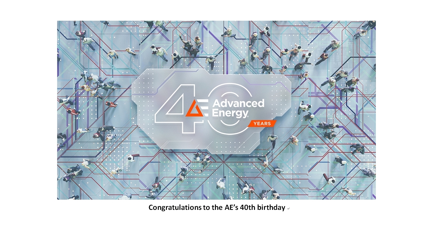 Congratulations to the 40th birthday